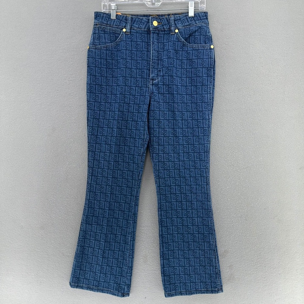 Wrangler x Leon Bridges Laser Wrock Flare SZ 29 High Rise Kick Flare Colab NEW - Picture 3 of 7